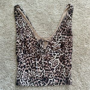 SHEIN cheetah top